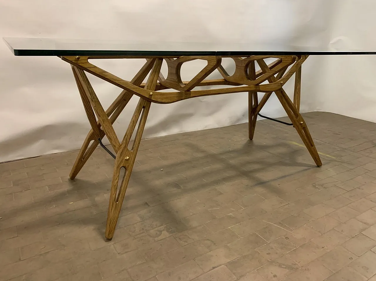 Tavolo Reale di Carlo Mollino produzione Zanotta, anni '90 1