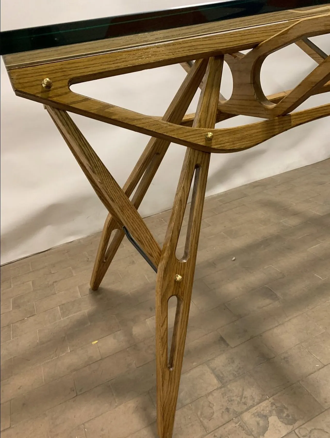 Tavolo Reale di Carlo Mollino produzione Zanotta, anni '90 6