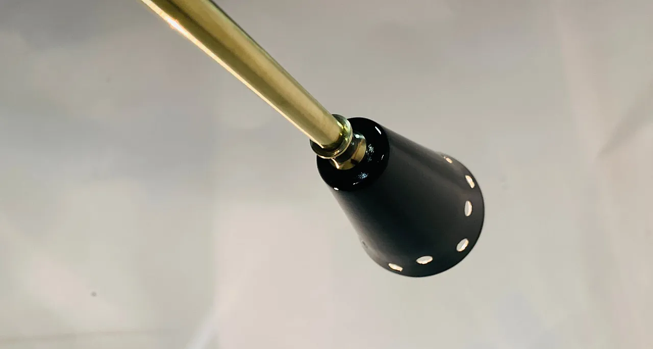 Sputnik Chandelier from Stilnovo, 1960s 5