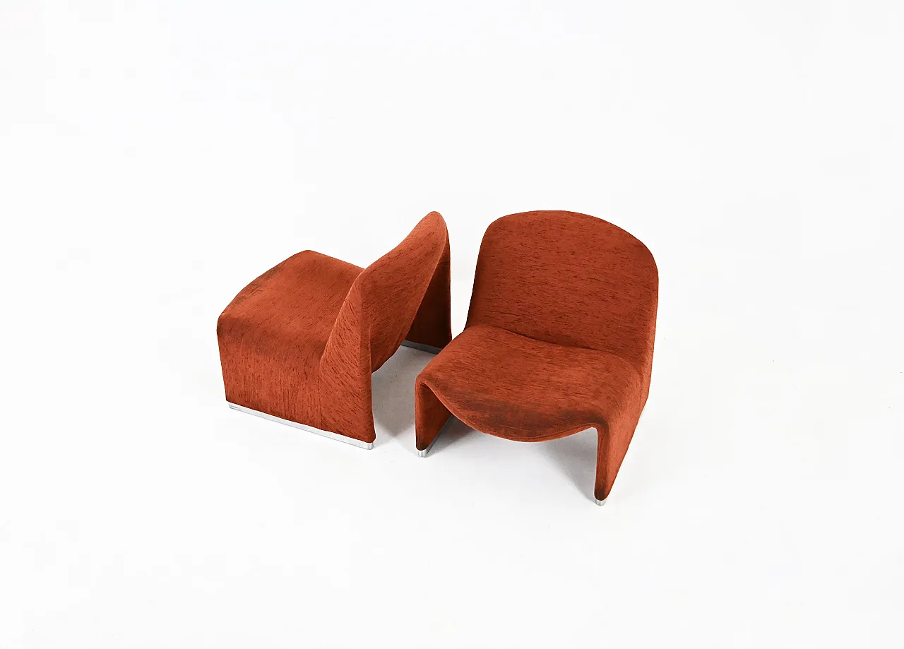 Coppia Sedie Alky di Giancarlo Piretti per Anonima Castelli, anni '70 2