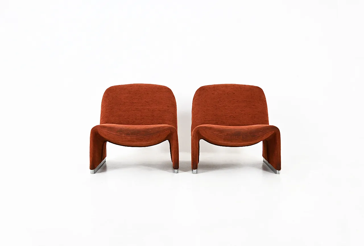 Coppia Sedie Alky di Giancarlo Piretti per Anonima Castelli, anni '70 3