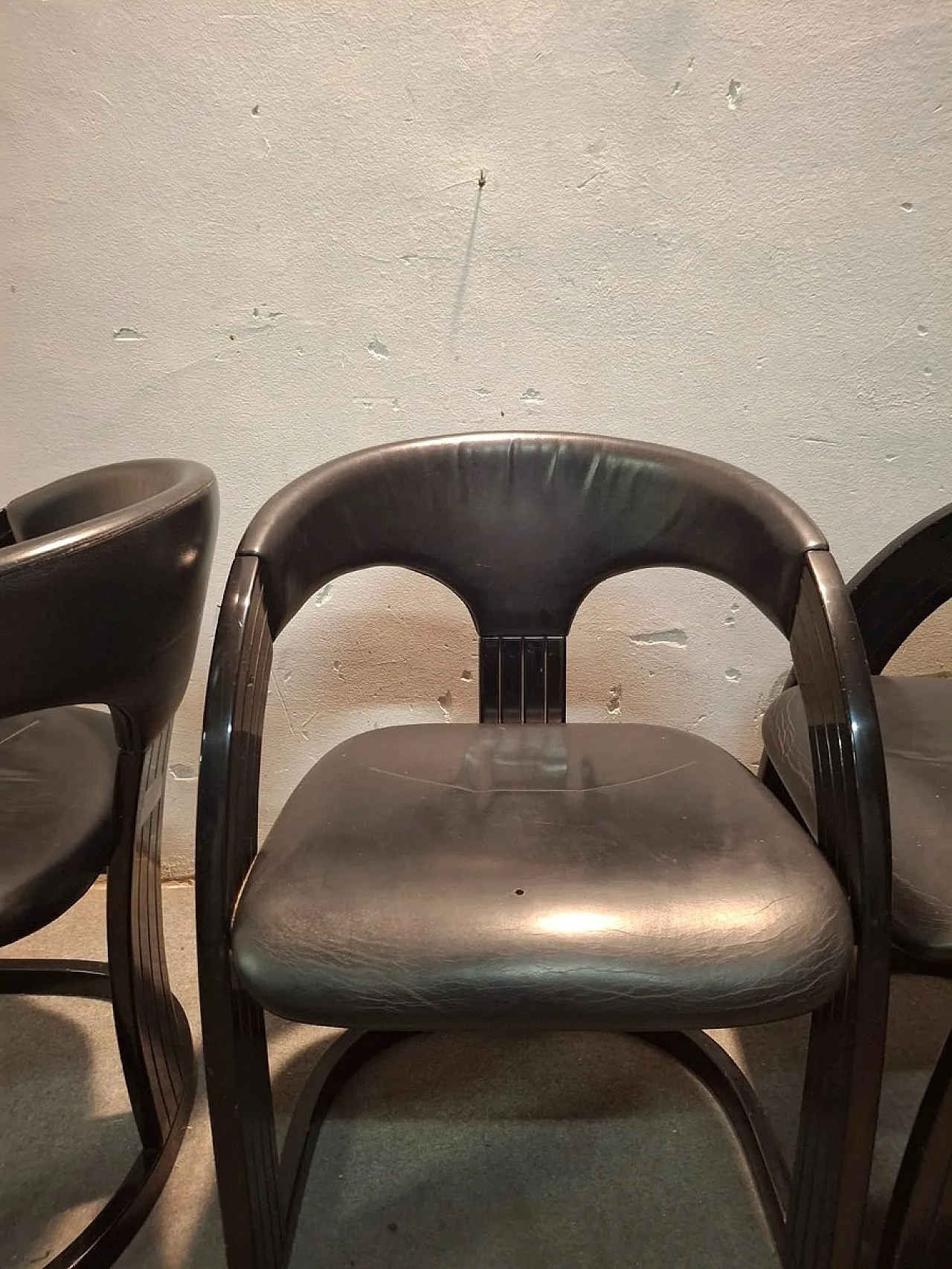 4 Sedie da pranzo Springer Onassis, anni '90 4