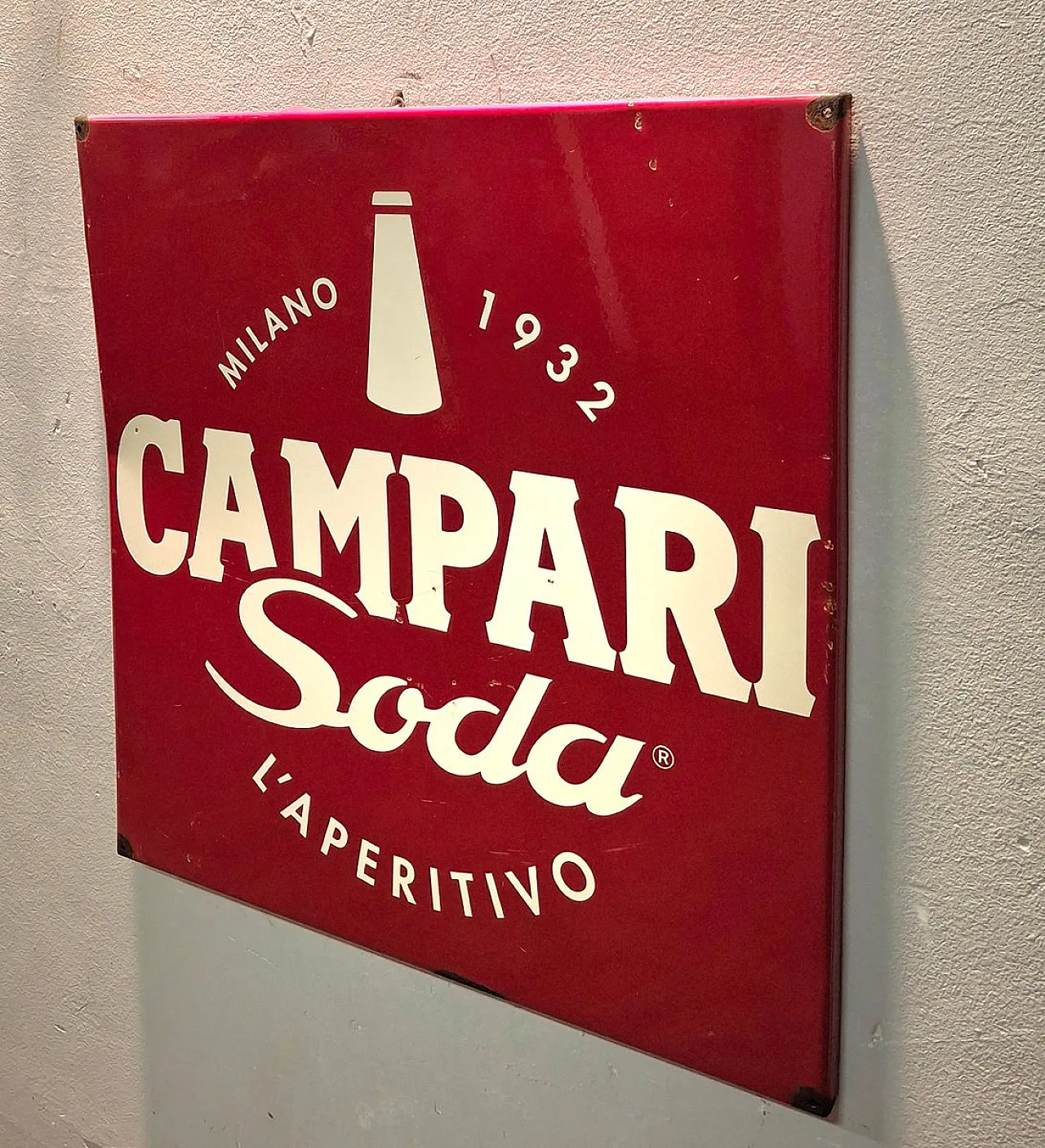 Campari Soda Advertising Sign 1