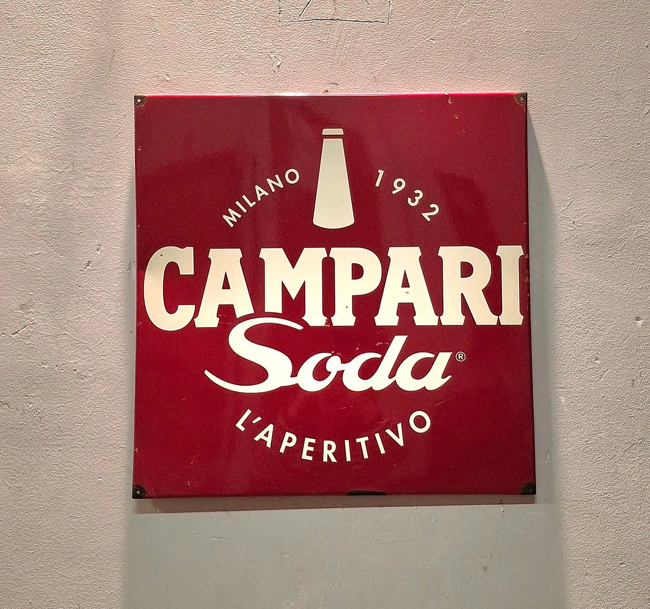 Campari Soda Advertising Sign 4