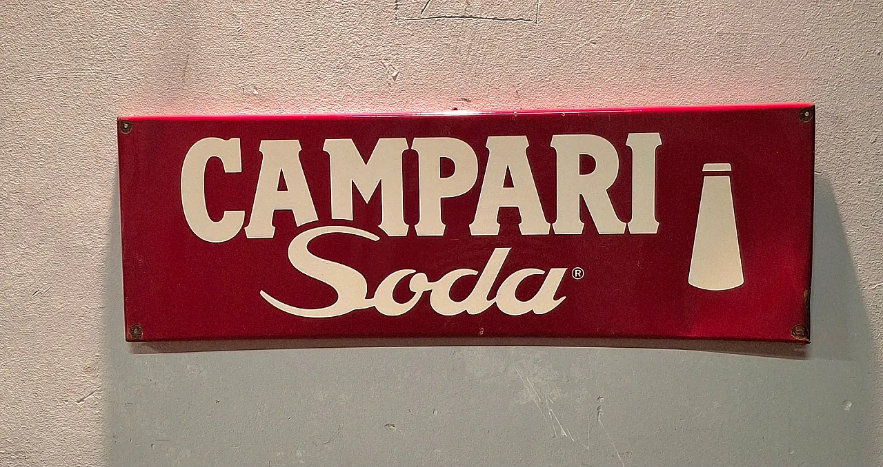Insegna pubblicitaria Campari Soda 1