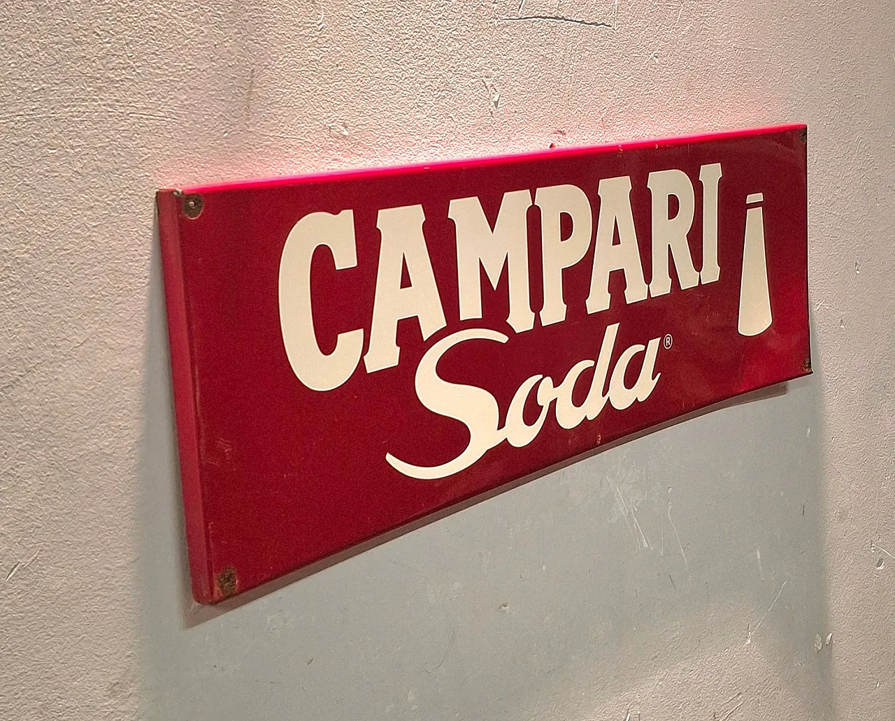 Insegna pubblicitaria Campari Soda 2