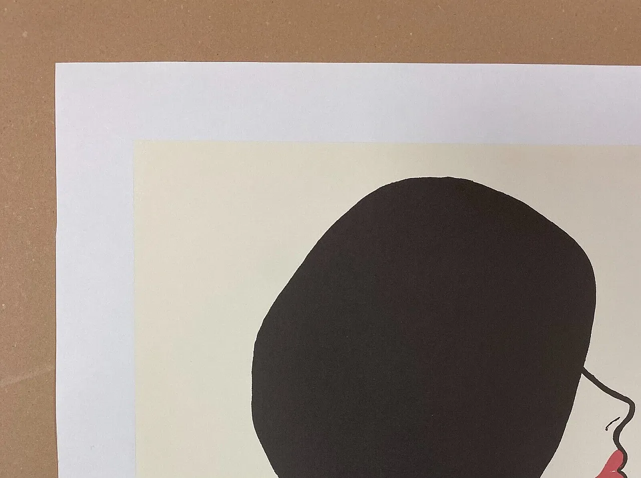 René Gruau- LE ROUGE KISSER allows him to kiss - poster, 1970s 4