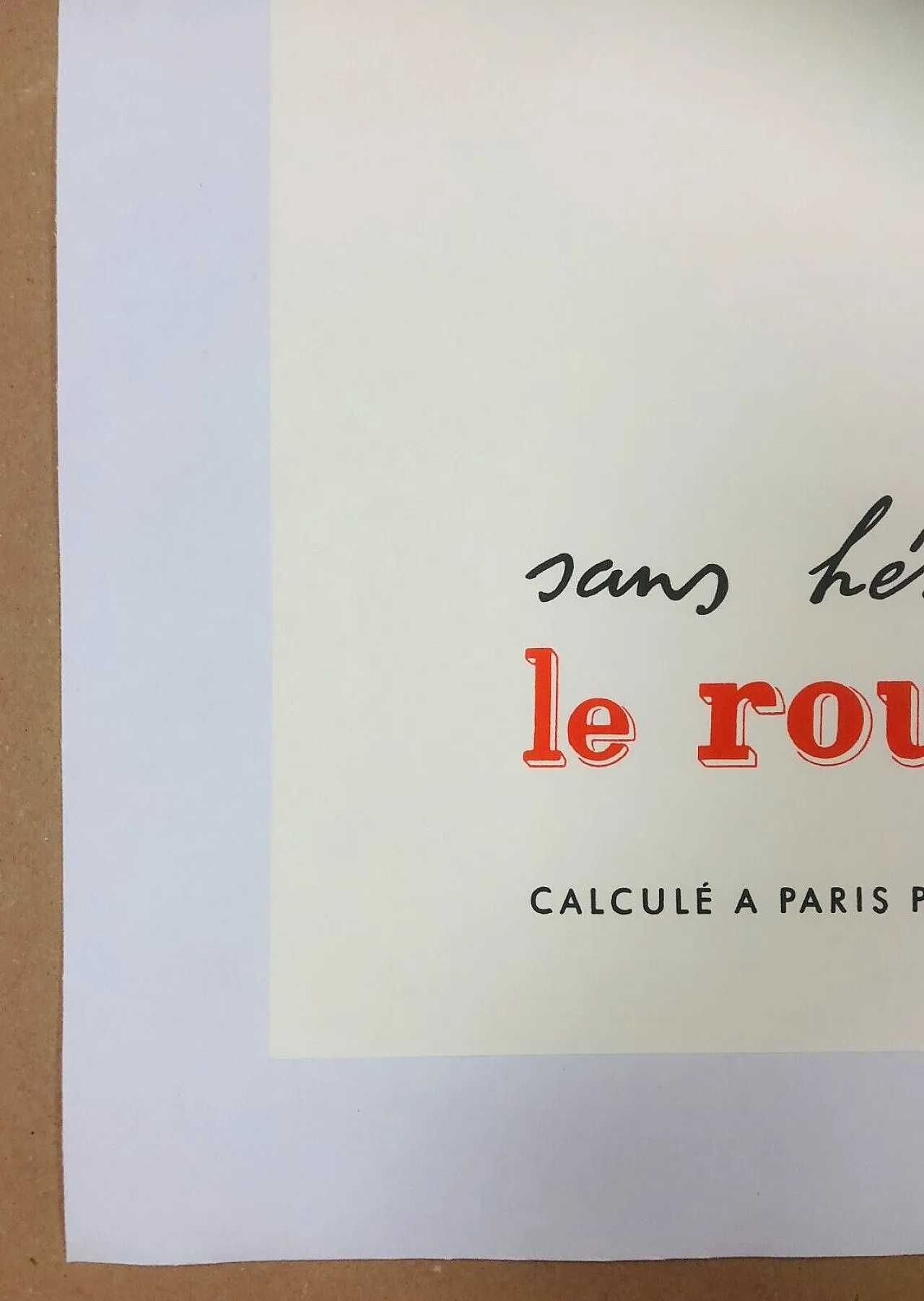 René Gruau, - LE ROUGE BAISER - poster, 1970 6