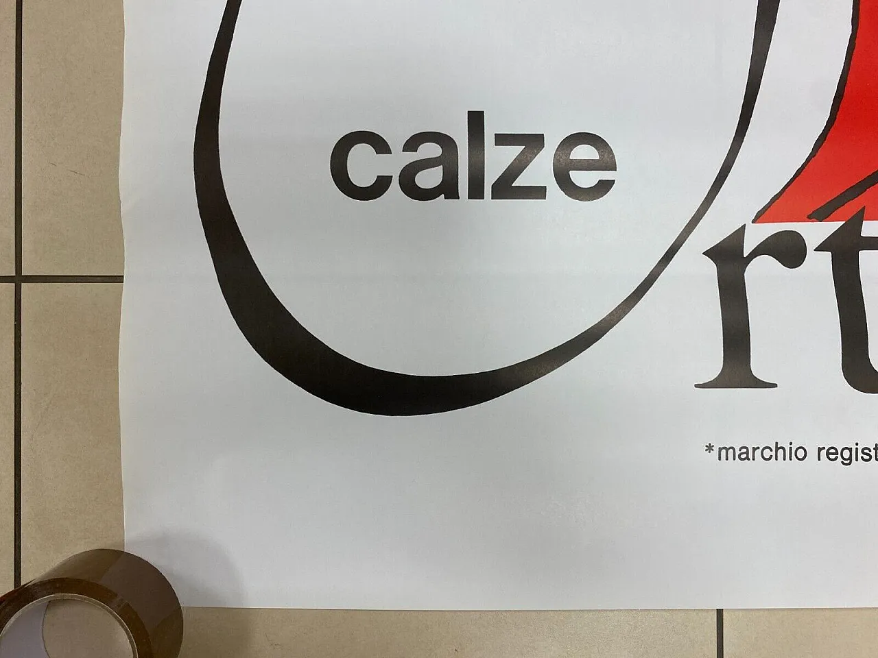René Gruau, CALZE ORTALION, poster, 1970s 6