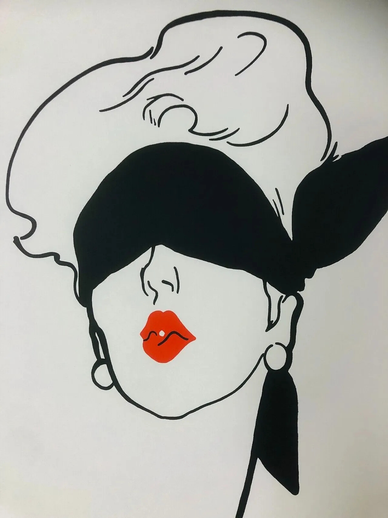 René Gruau, - LE ROUGE BAISER - poster, 1970 8