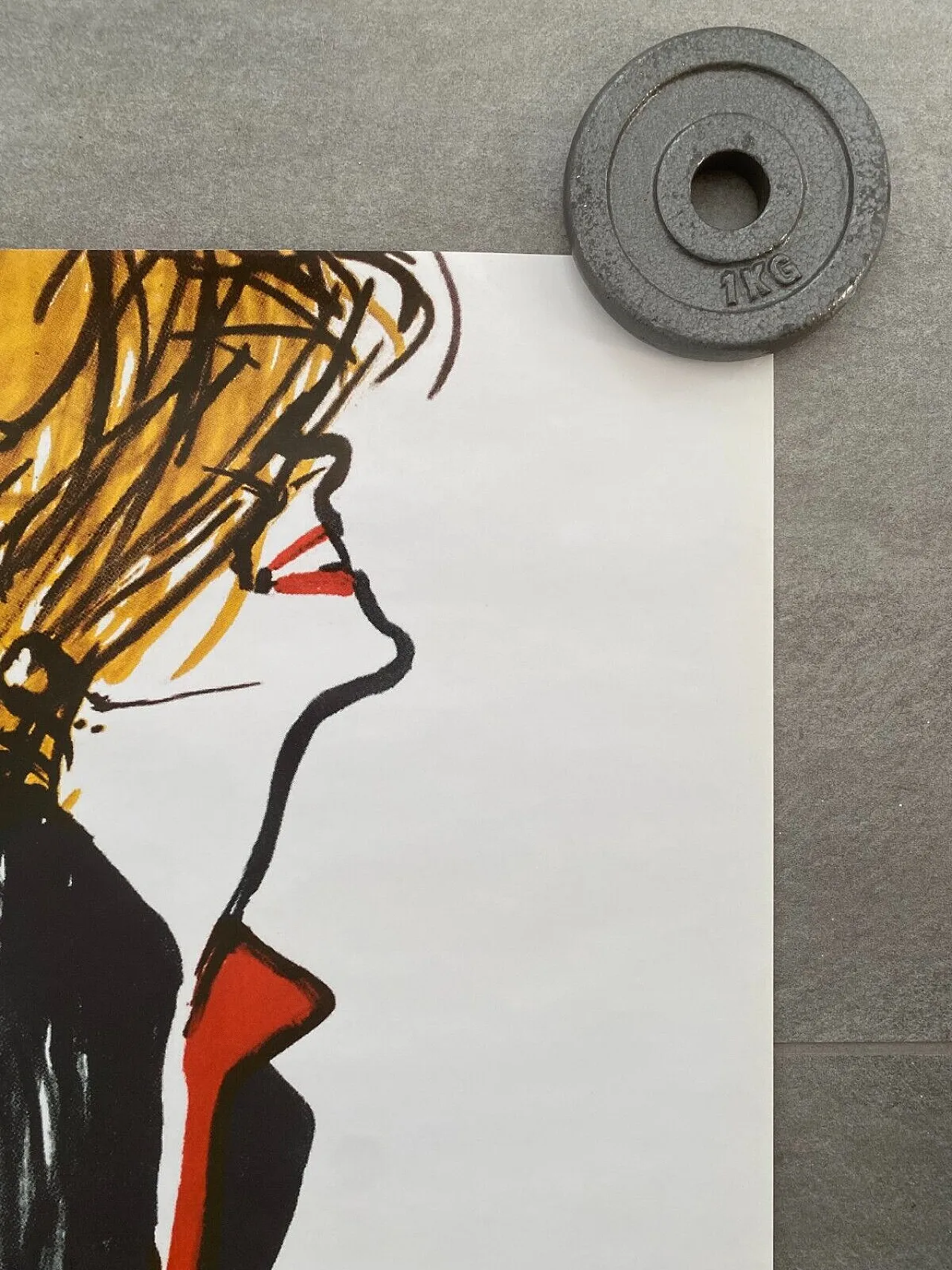 René Gruau - FODERE BEMBERG - poster, 1970s 5