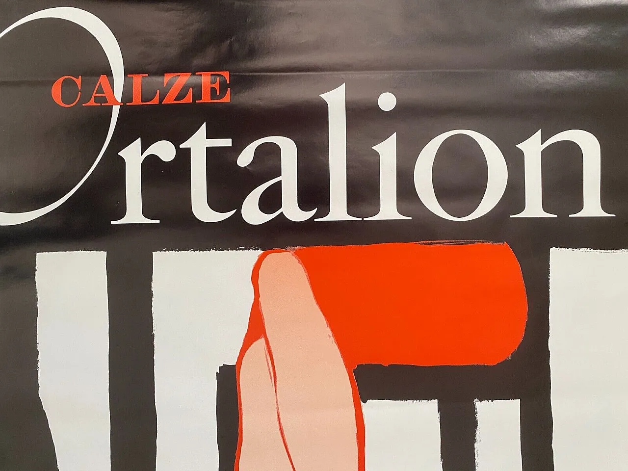 René Gruau, CALZE ORTALION, poster, 1970s 9