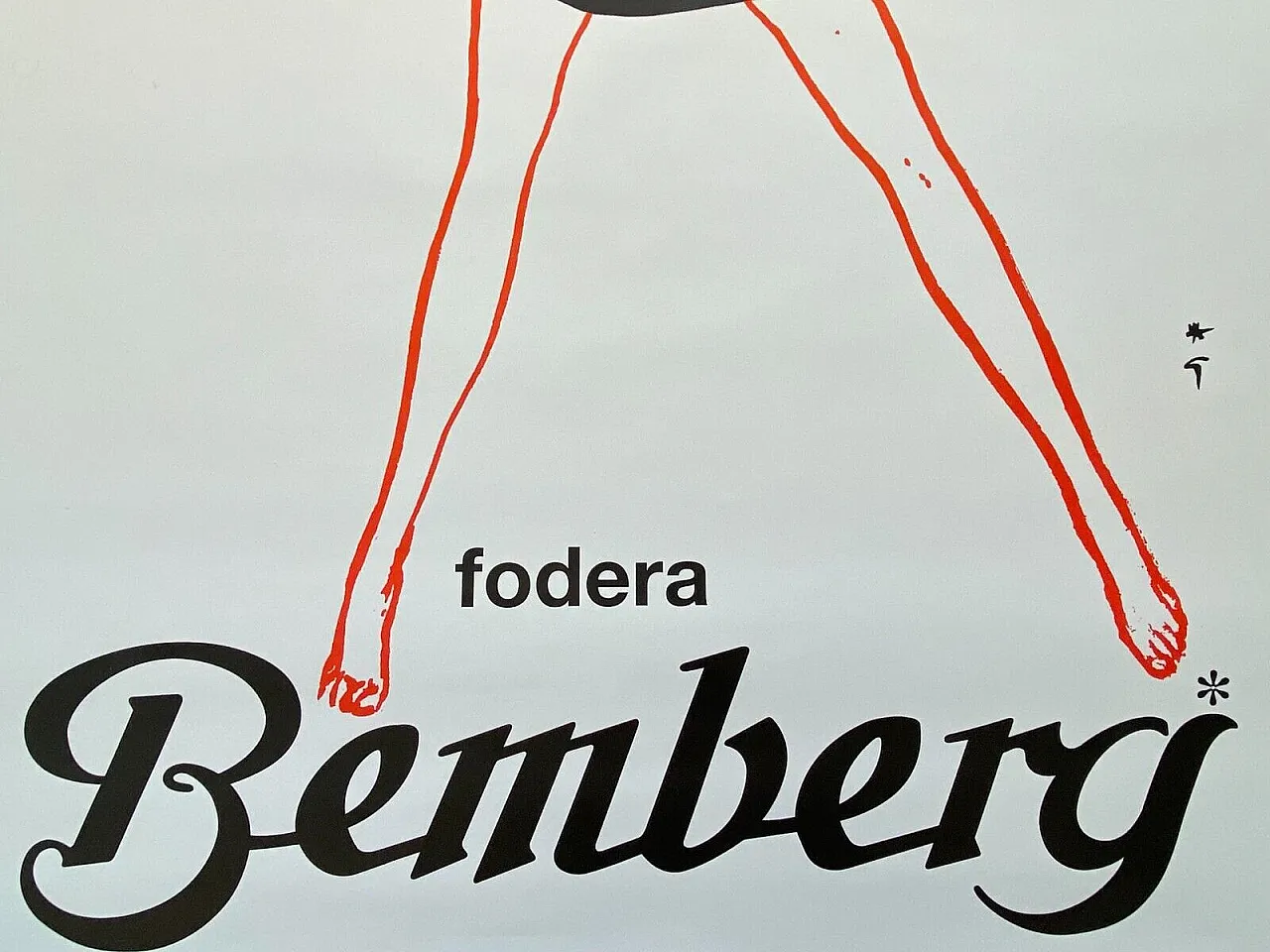 René Gruau, FODERA BEMBERG, poster, 1970s 14
