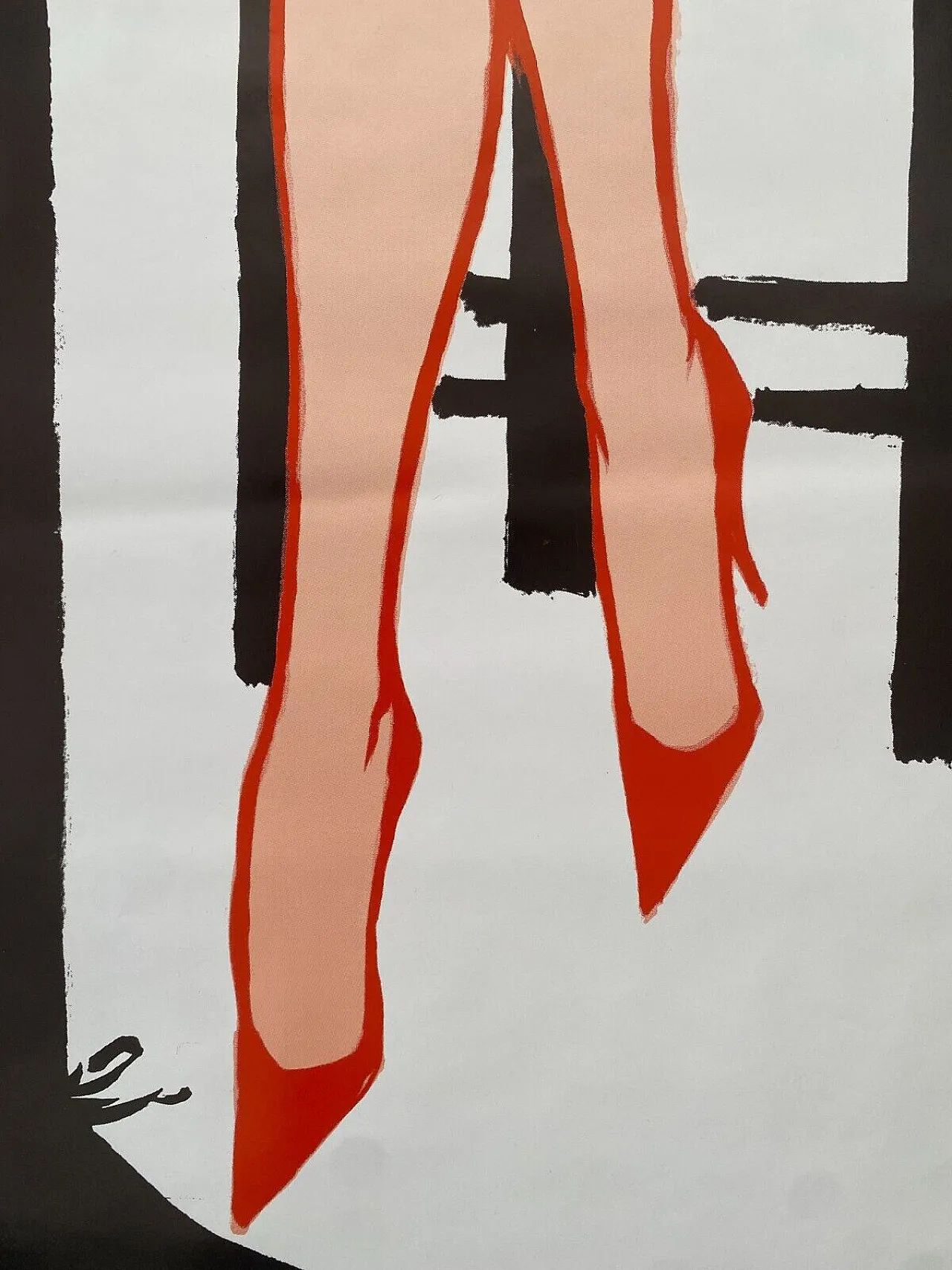 René Gruau, CALZE ORTALION, poster, 1970s 14
