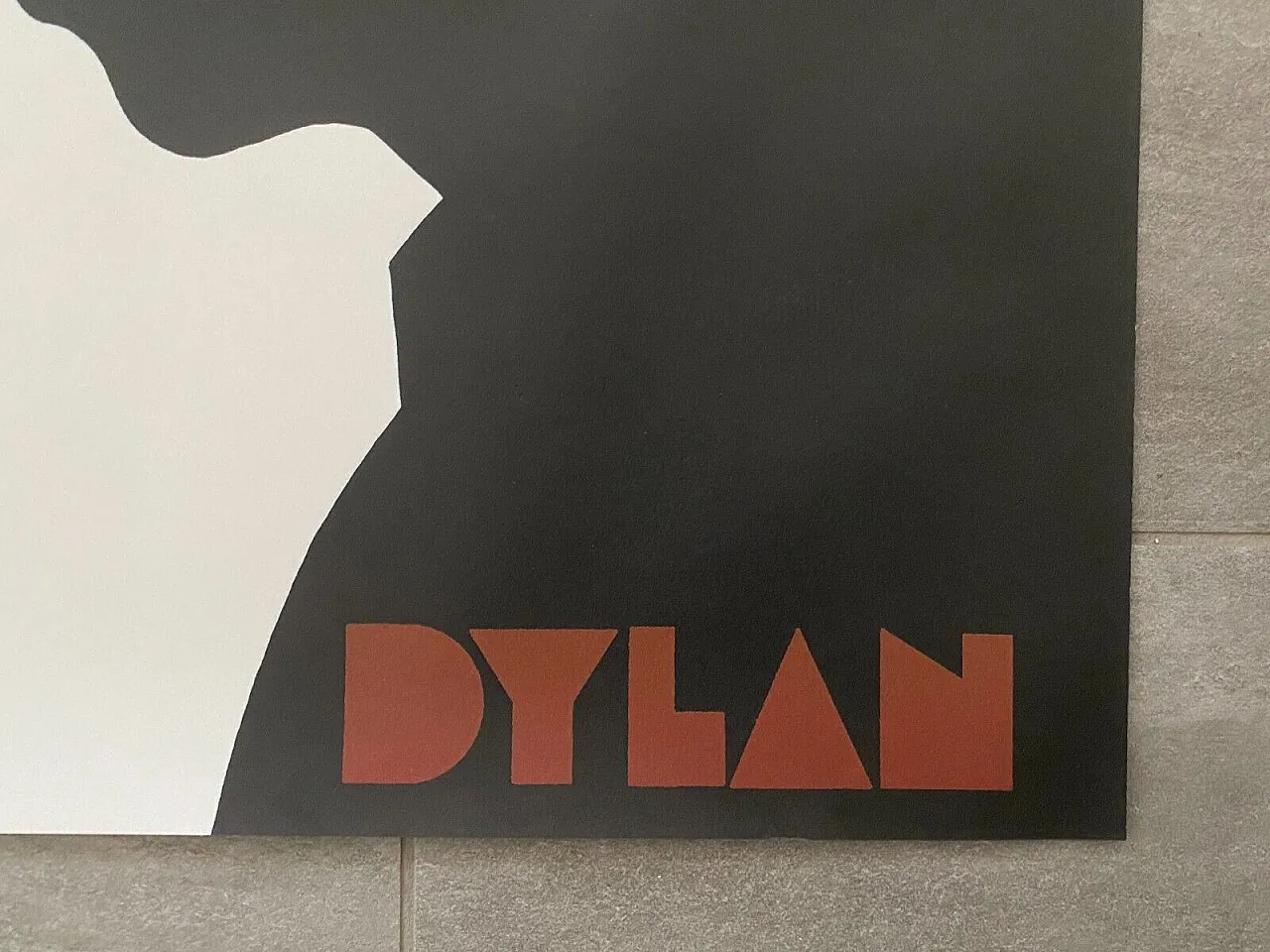 Milton Glaser,  BOB DYLAN Psychedelic, poster, 1980s 6