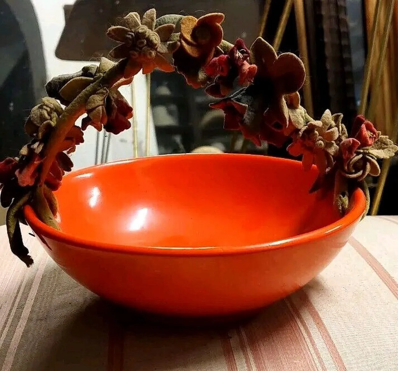 Lenci ceramic bowl vase, 20th century 2