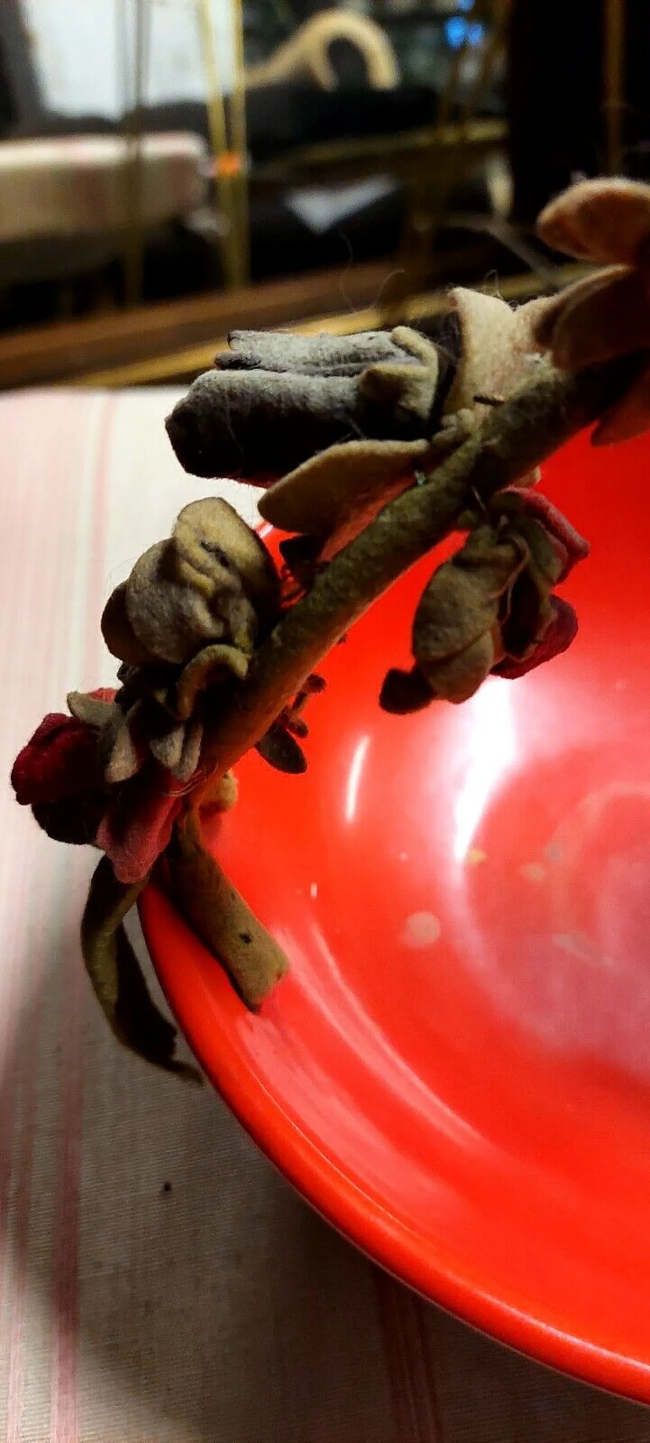 Lenci ceramic bowl vase, 20th century 4