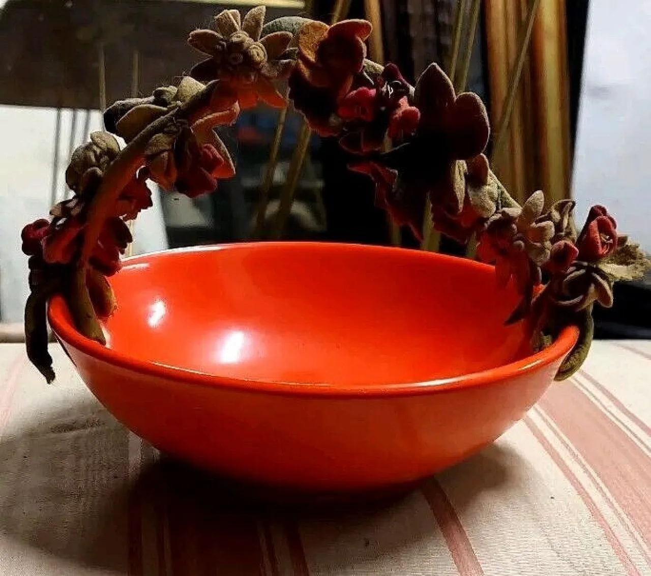 Lenci ceramic bowl vase, 20th century 6