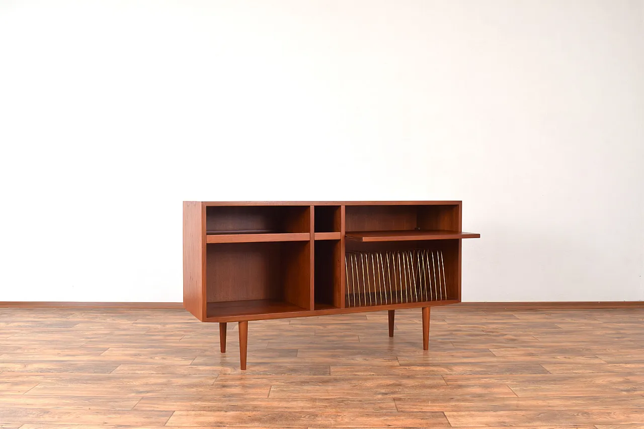 Mid-Century Danish Teak Hi-Fi Sideboard, 1960s. 6
