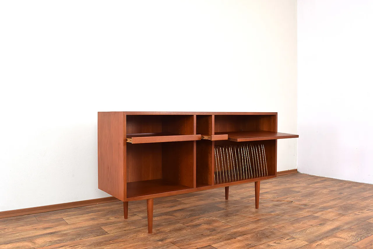 Mid-Century Danish Teak Hi-Fi Sideboard, 1960s. 11