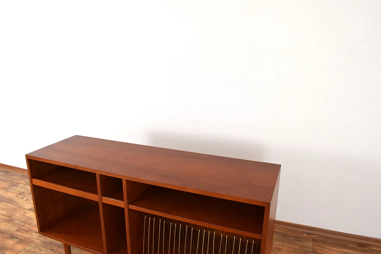 Mid-Century Danish Teak Hi-Fi Sideboard, 1960s. 15