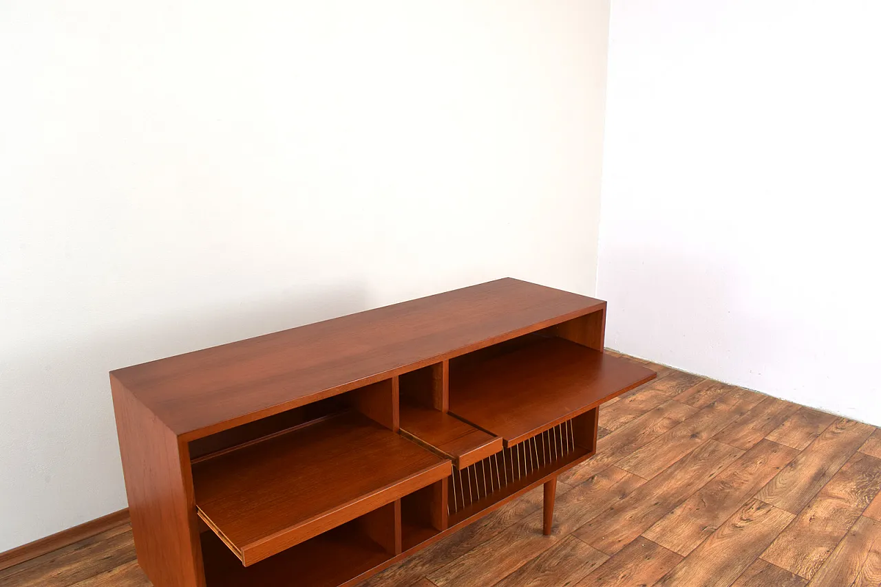 Mid-Century Danish Teak Hi-Fi Sideboard, 1960s. 16