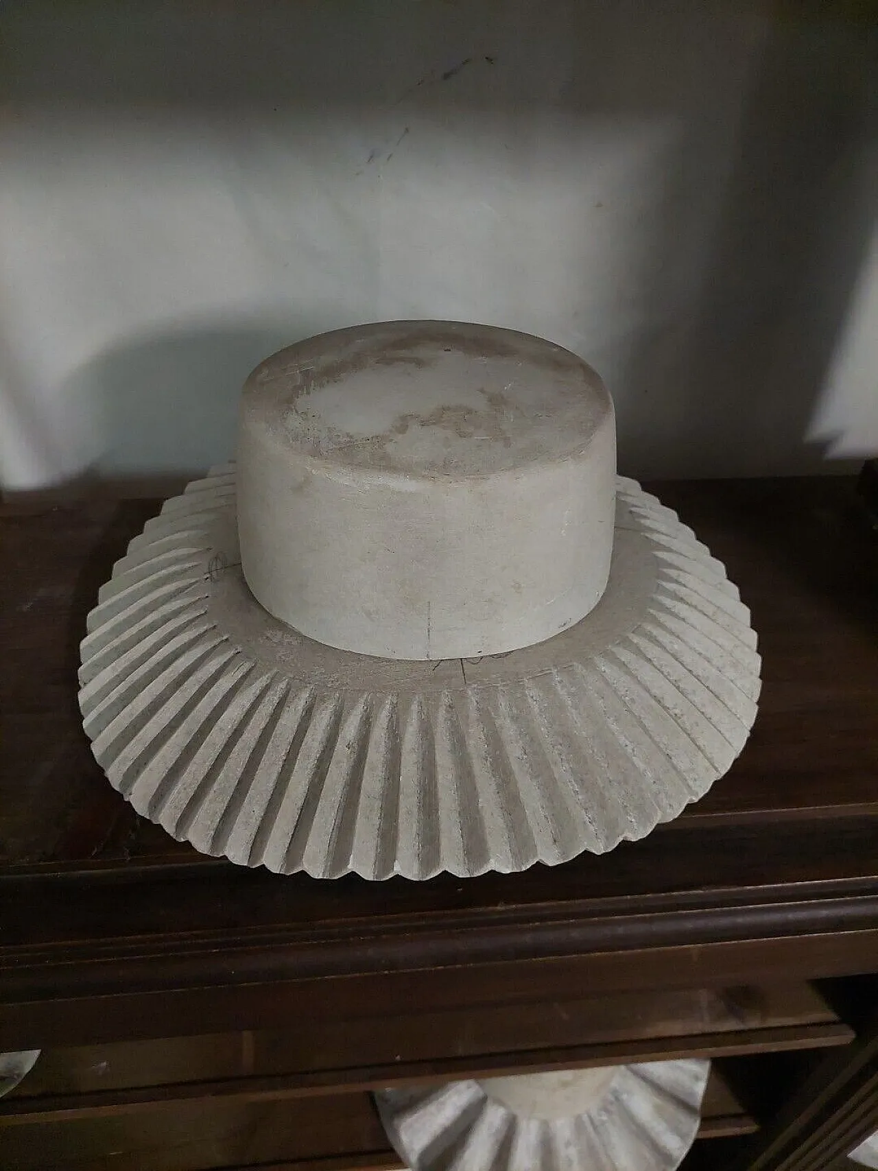 Plaster model of a hat, early 20th century 1
