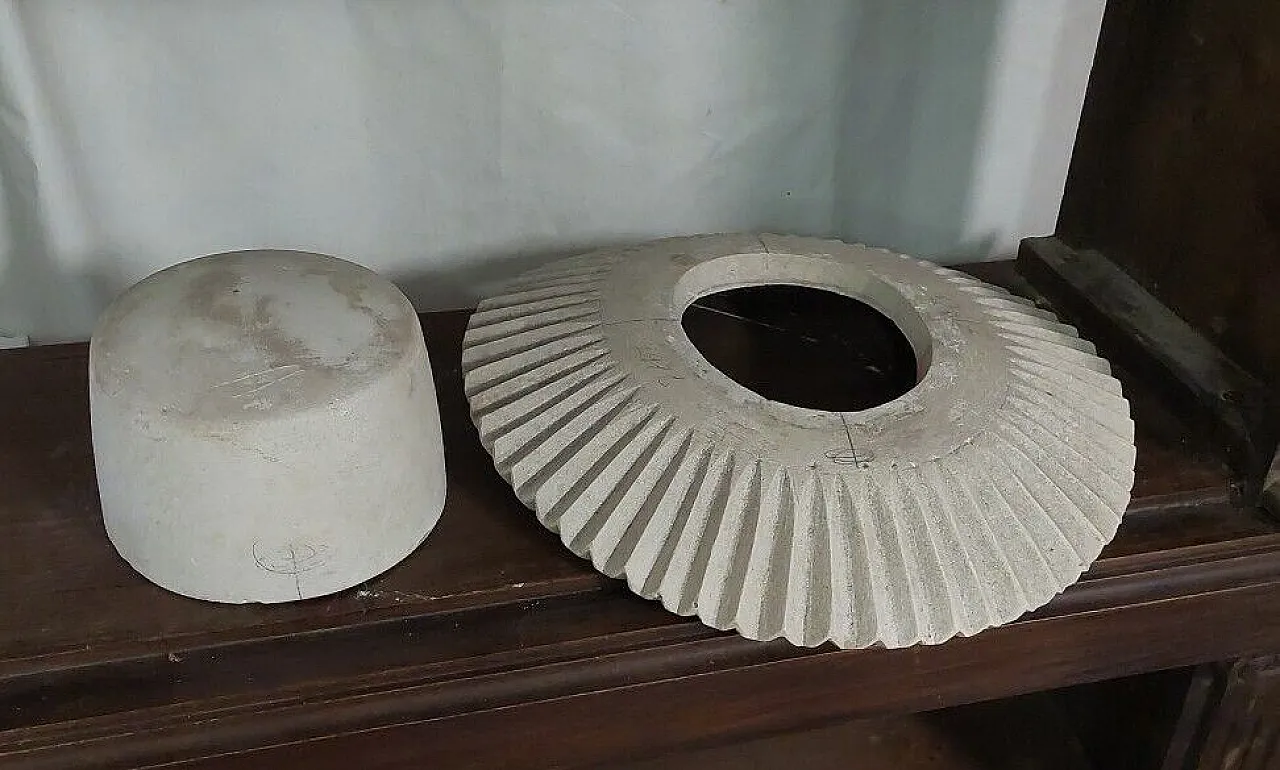 Plaster model of a hat, early 20th century 5