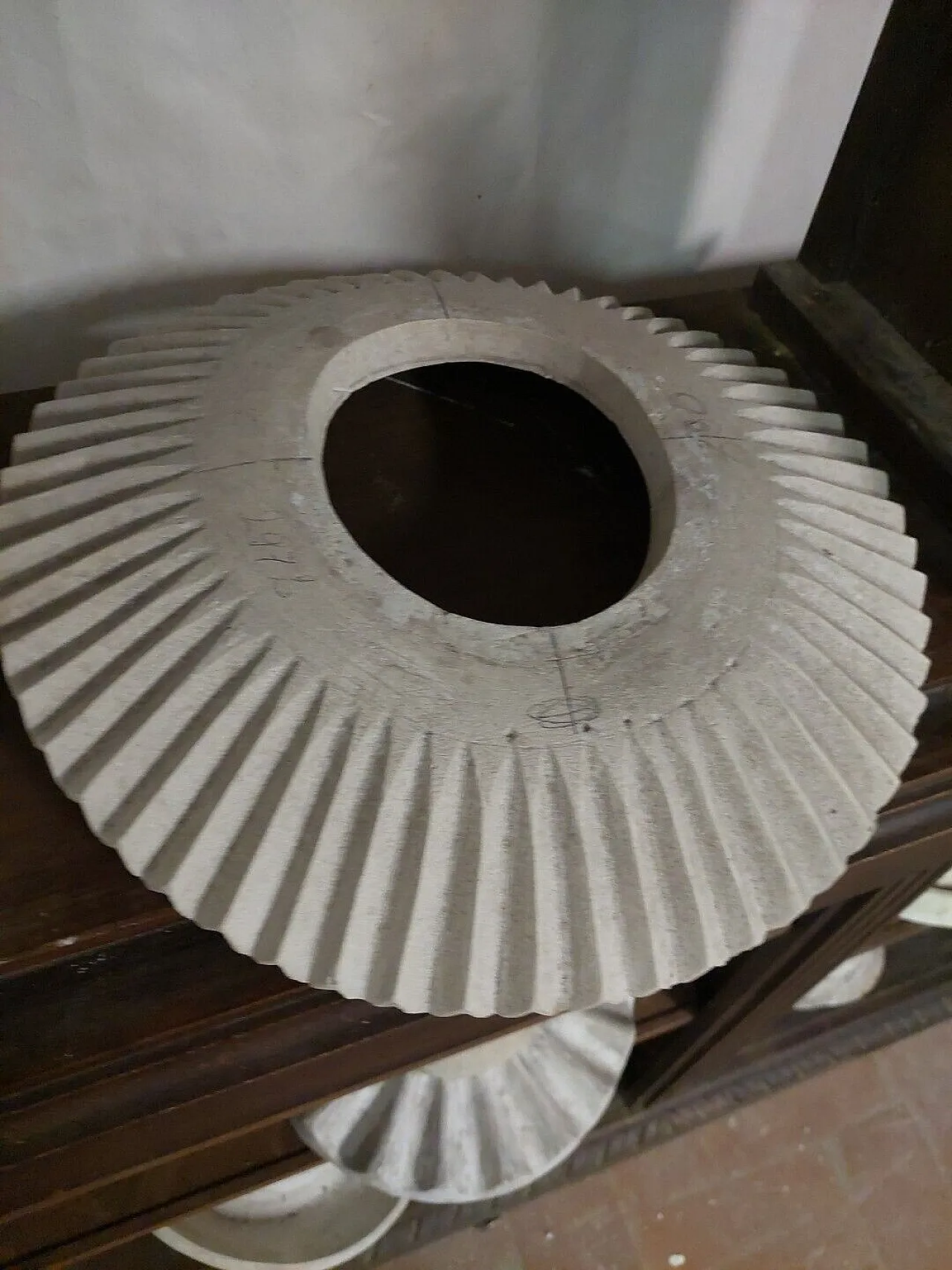 Plaster model of a hat, early 20th century 6