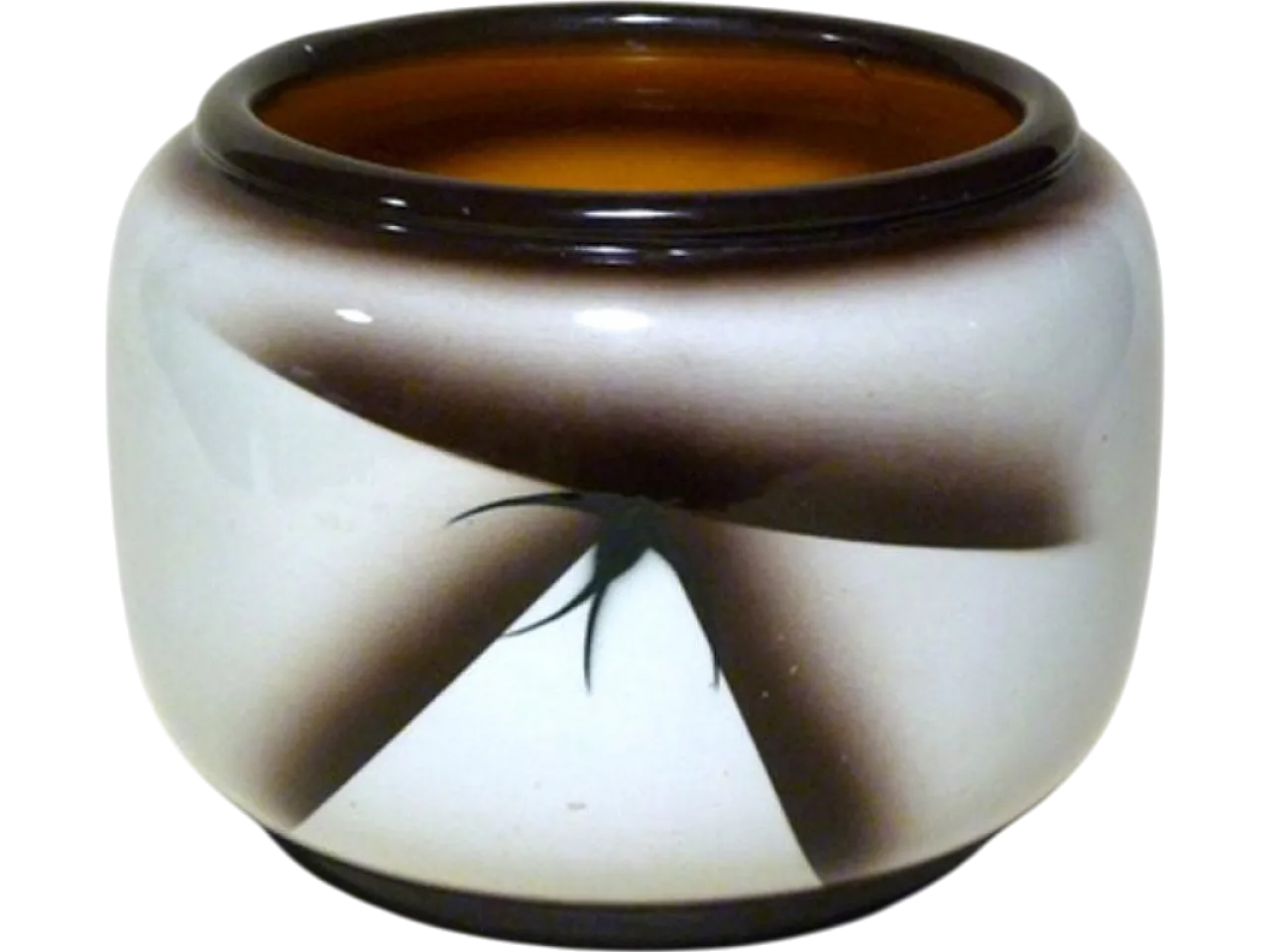 Vaso Pordenone in ceramica di Angelo Simonetto per Galvani, primo '900 6