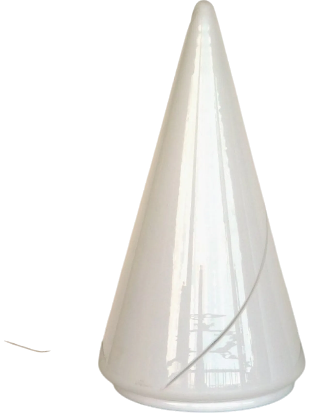 Pair of Murano glass table lamps by De Majo, 1970s 5