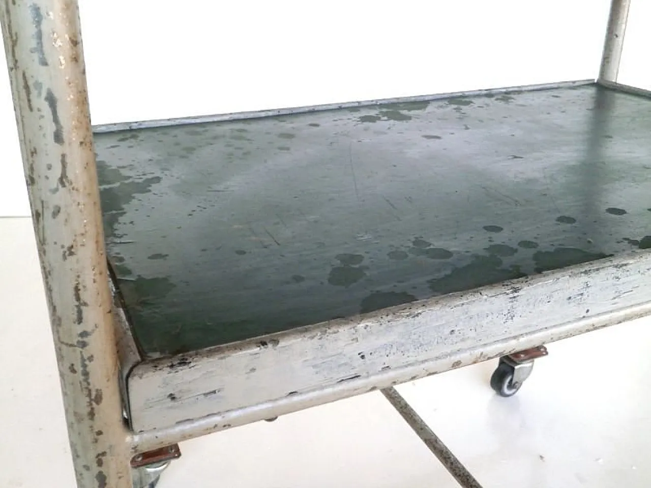 Carrello bar industriale Bauhaus, anni '40 9