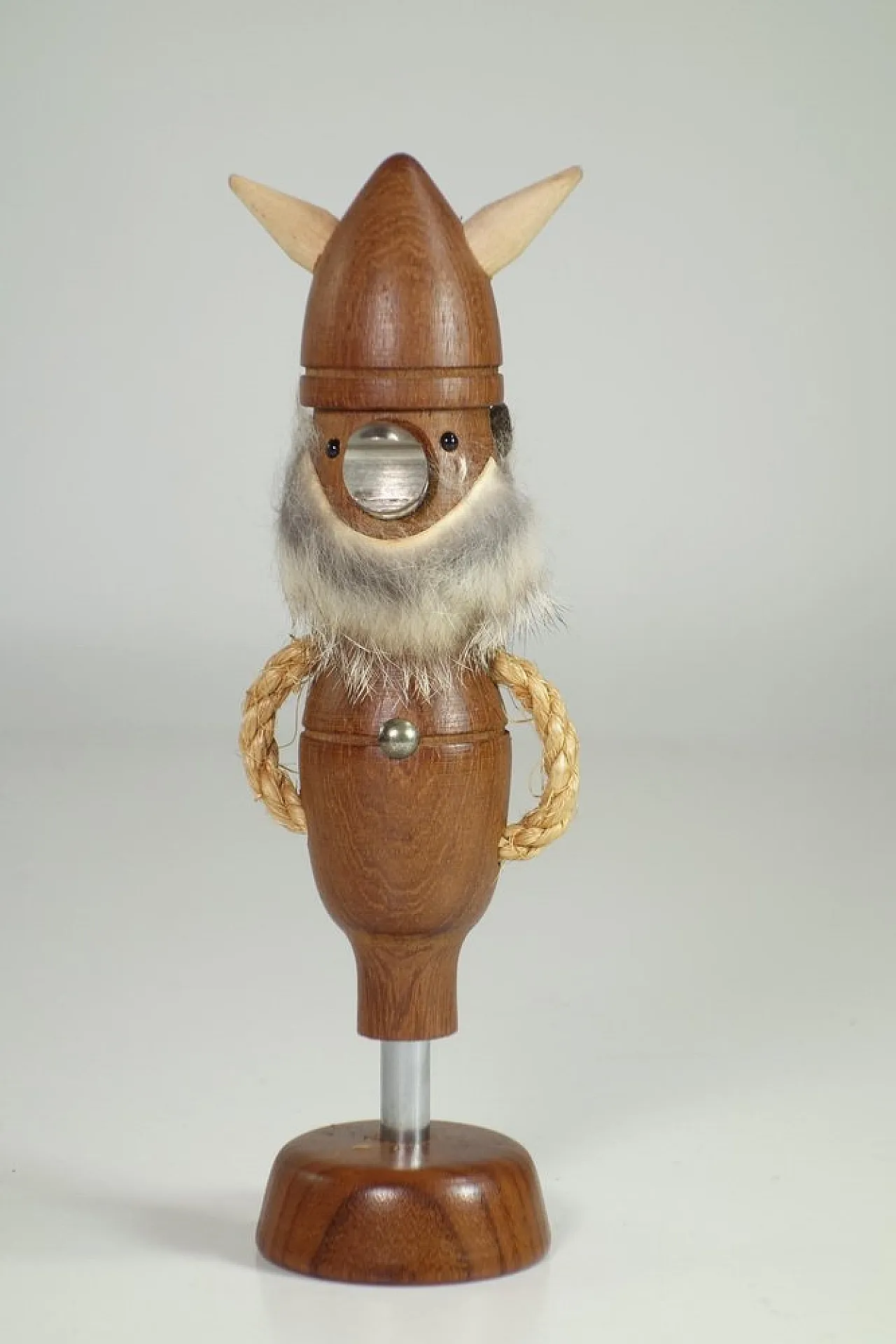 Mid-Century Modern teak viking corkscrew by Kaj Bojesen, 1950s 1