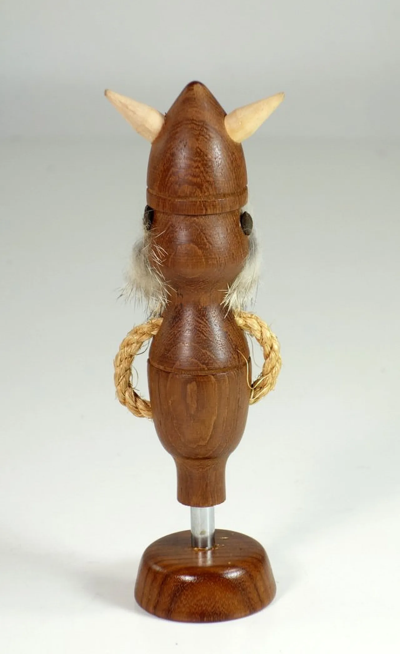 Mid-Century Modern teak viking corkscrew by Kaj Bojesen, 1950s 5
