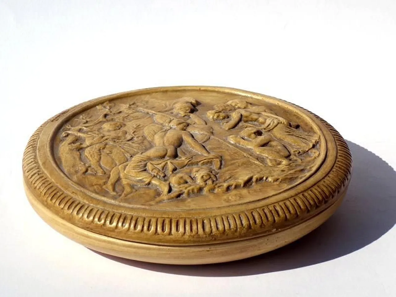 Scatola in ceramica di Signa, primo '900 1