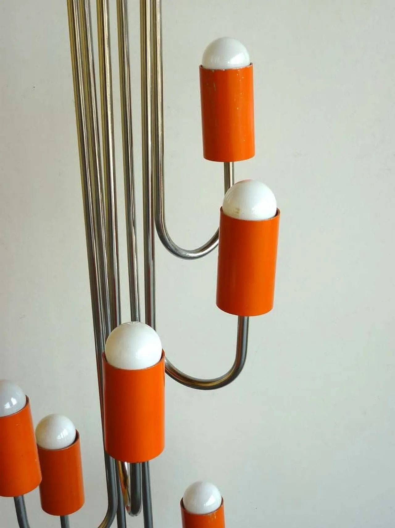 Lampadario Mid-Century di Robert Sonneman per Laurel, anni '60 3