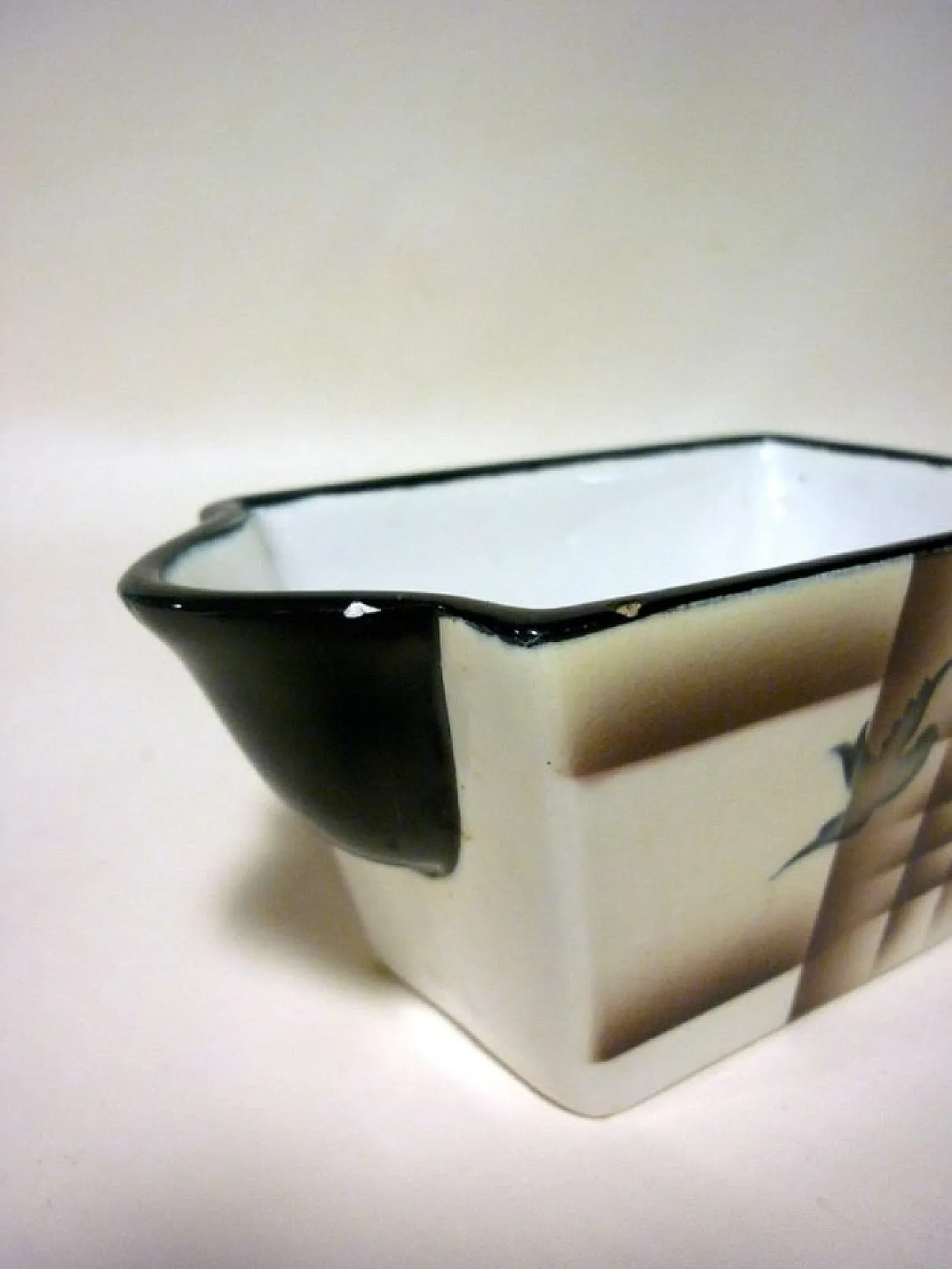 Ceramica aerografata di Angelo Simonetto per Galvani, anni '20 7