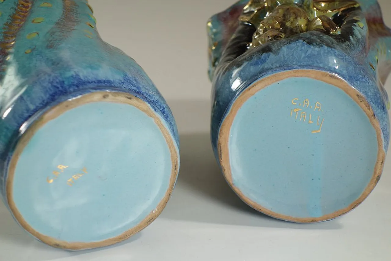 Coppia di vasi di CAA, anni '50 9