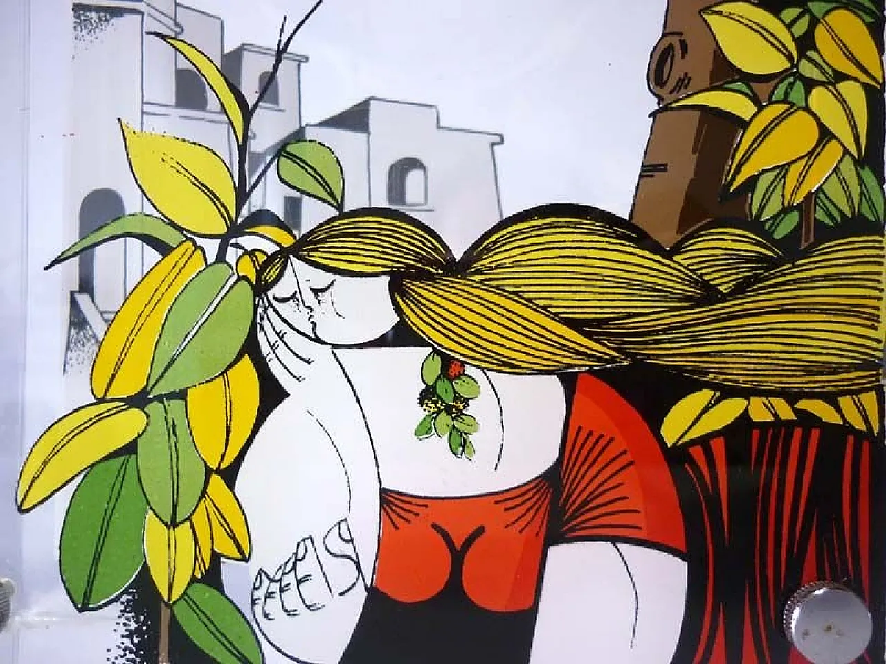 Acrylic glass clock by Aldo Lanciano, 1980s 5