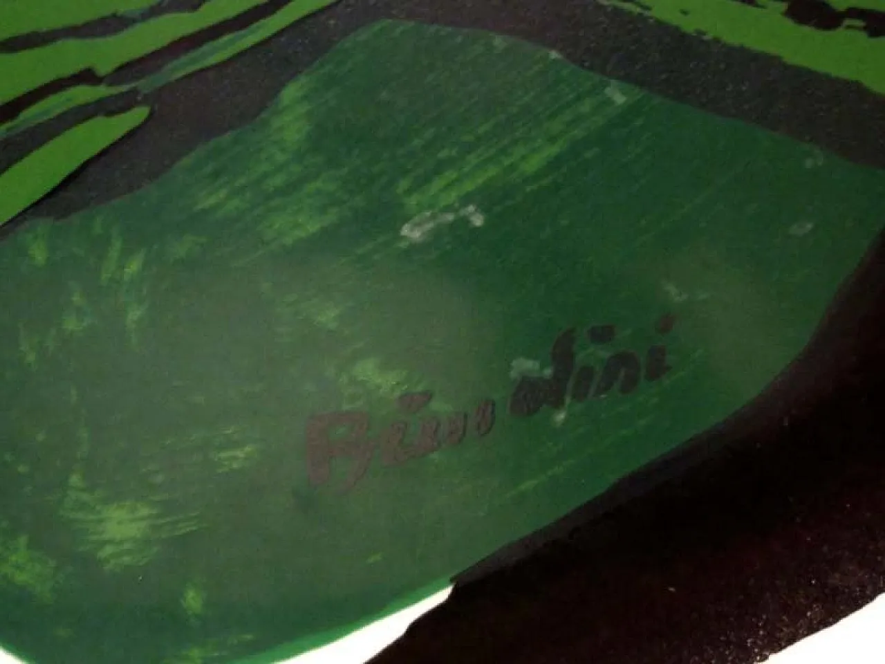 Piatto di Remo Brindisi per Centro D'Arte Mercurio, anni '70 2