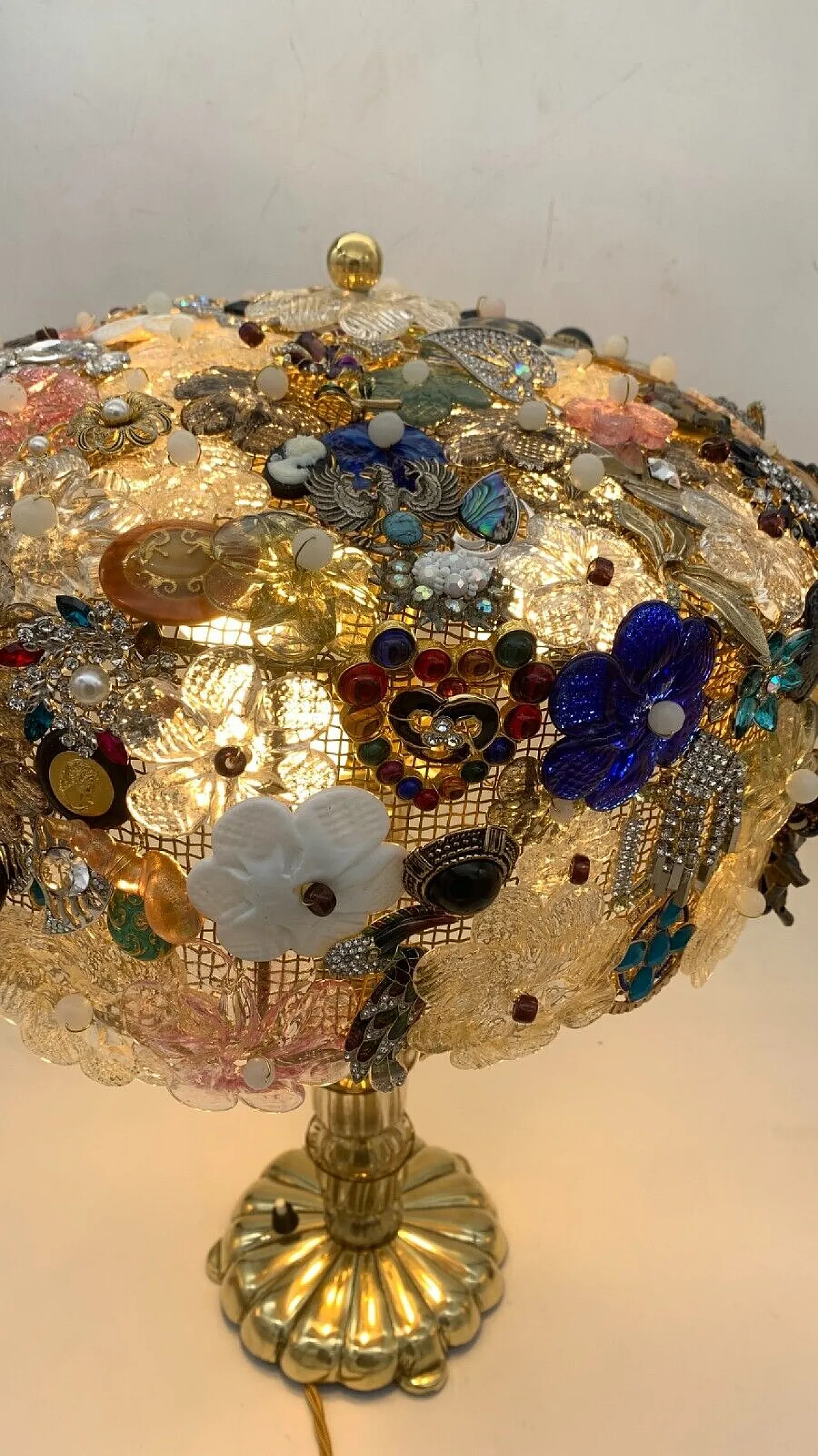 Lampada da tavolo di Enrico Neri, anni '50 2