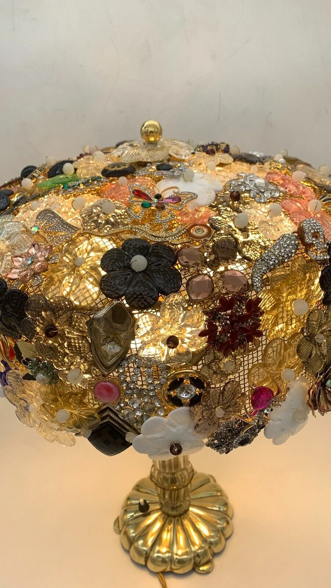 Lampada da tavolo di Enrico Neri, anni '50 3