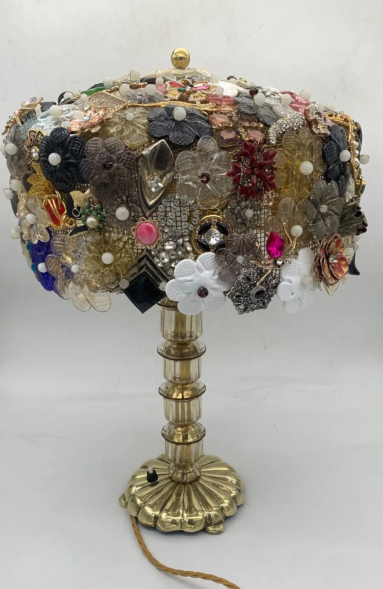 Lampada da tavolo di Enrico Neri, anni '50 4