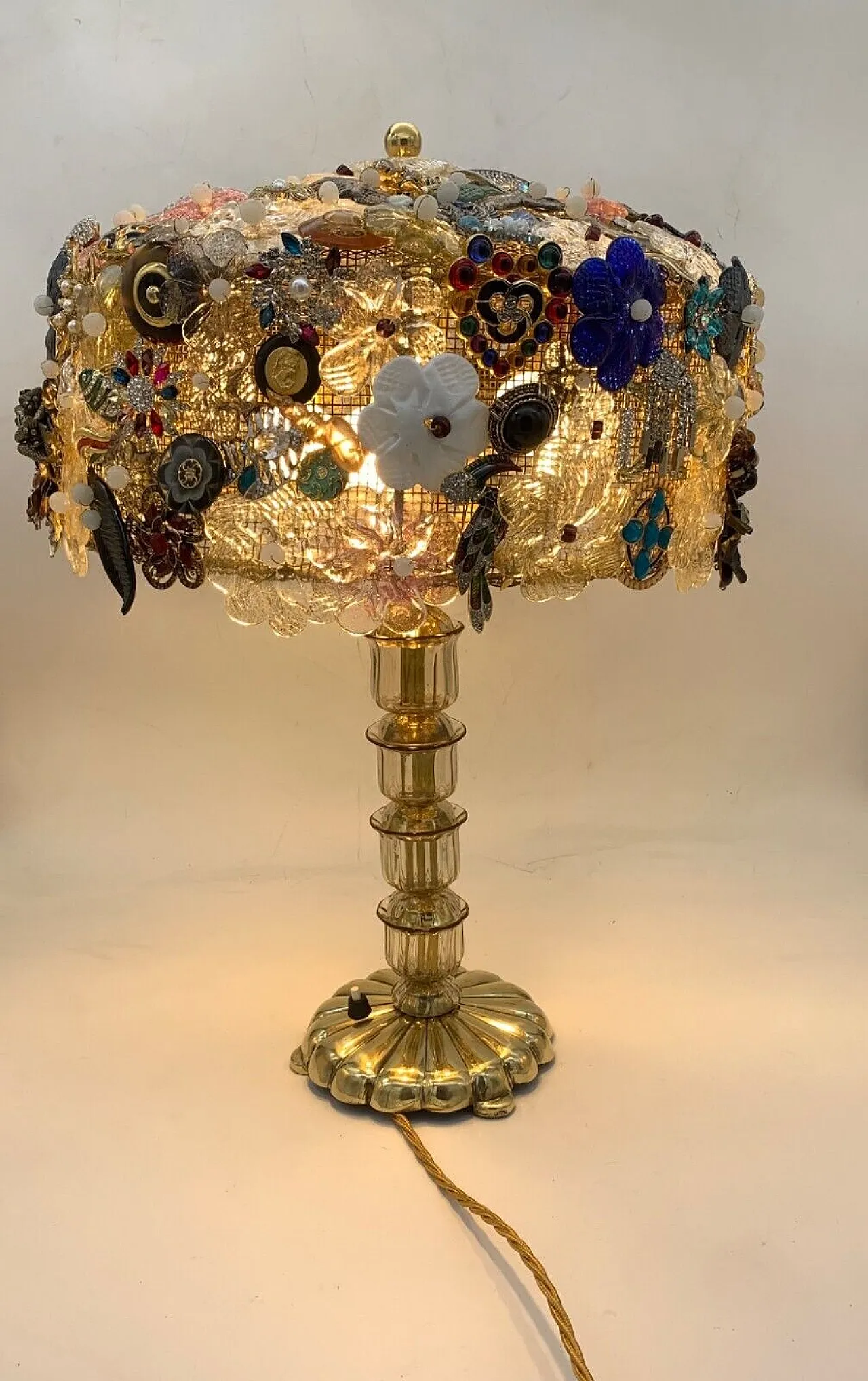 Lampada da tavolo di Enrico Neri, anni '50 6