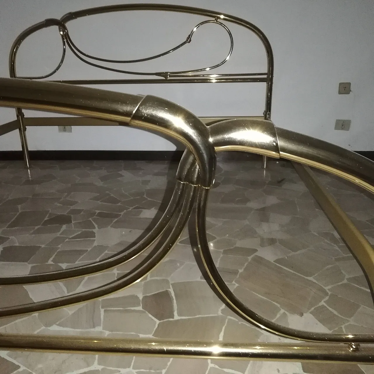 Struttura letto matrimoniale, anni '70 2