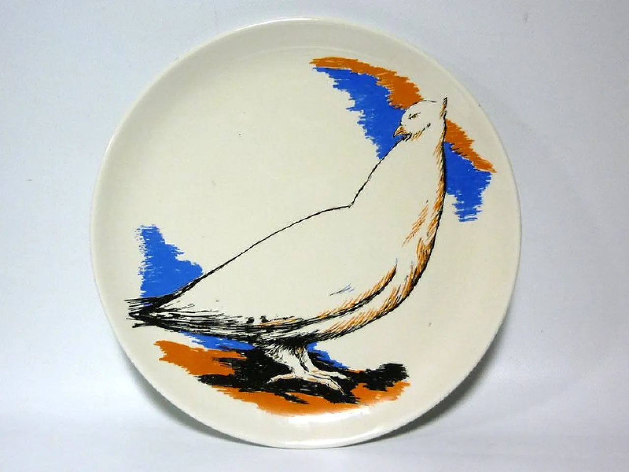 Piatto di Domenico Purificato per Centro D'Arte Mercurio, anni '70 1