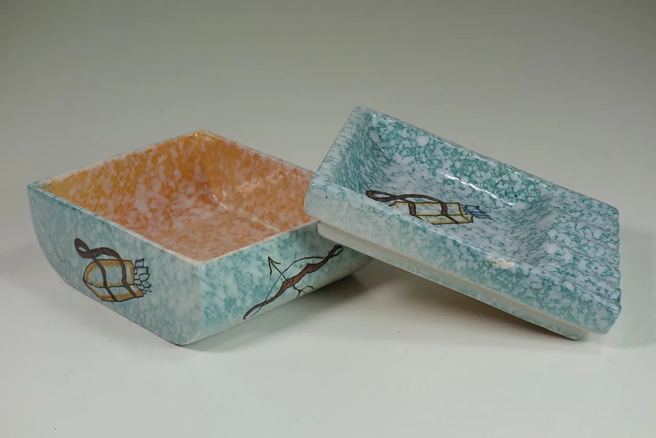 Posacenere in ceramica di Nino Strada per CIMA Perugia, anni '30 3