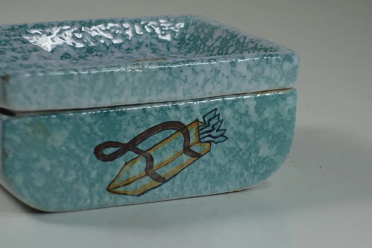 Posacenere in ceramica di Nino Strada per CIMA Perugia, anni '30 5