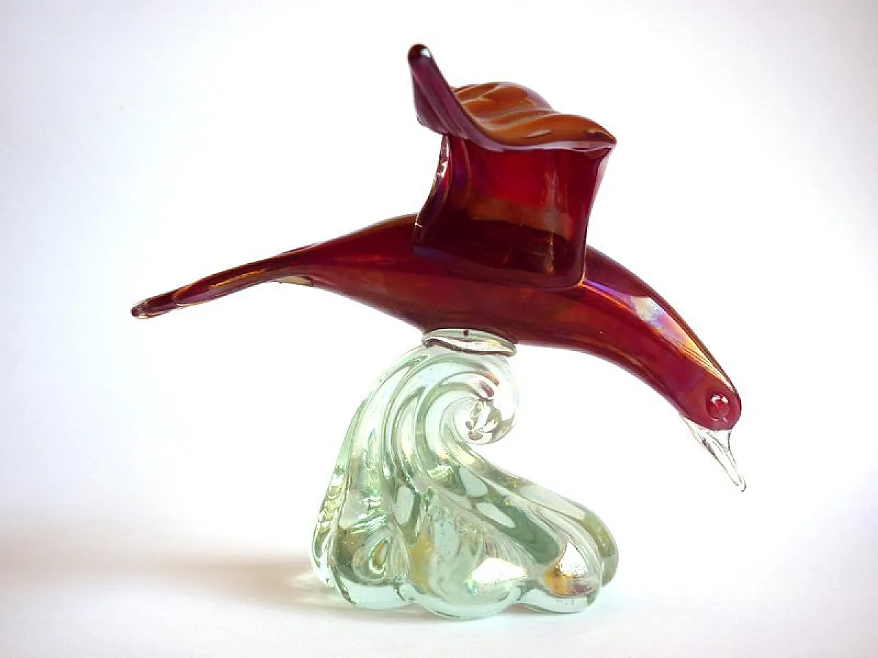 Uccellino in vetro di Murano di Alfredo Barbini per Pauly & C, anni '40 2