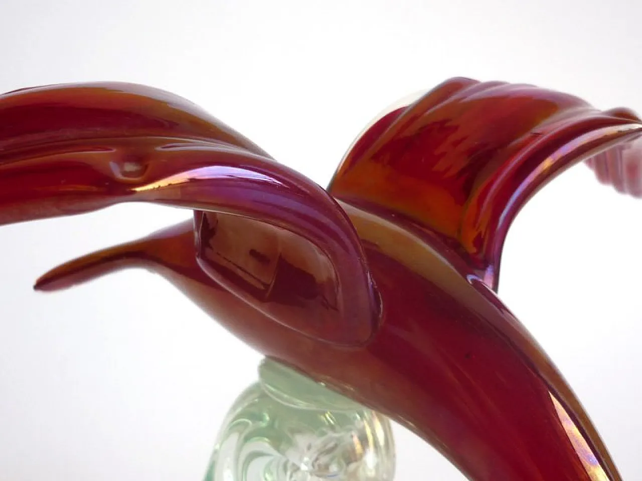 Uccellino in vetro di Murano di Alfredo Barbini per Pauly & C, anni '40 9